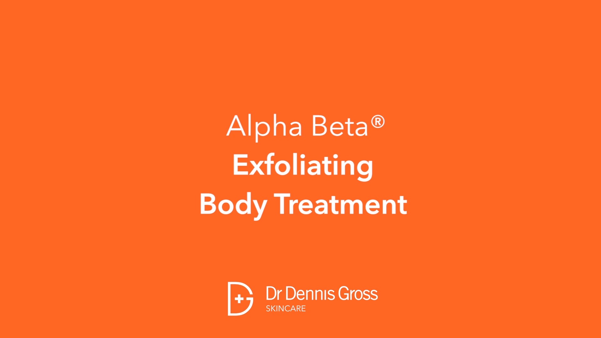Alpha Beta® Exfoliating Body Treatment Peel Dr. Dennis Gross Skincare Sephora